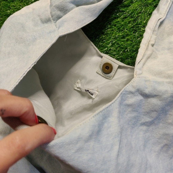 Garage Denim Say Bag - Picture 3 of 3